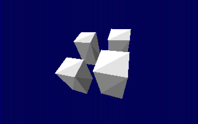 Four objects sharing one form